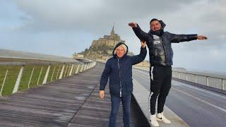 Imposible Caminar: Así nos Castigó el Clima en el Mont Saint-Michel 