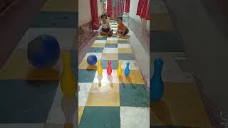 kartik ne sara ball gira diya ️️ #kartik #cutebaby #babyshorts #reels #shorts #funny #games