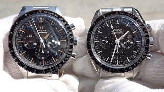 First Omega In Space vs Speedmaster Professional Moonwatch Sapphire Sandwich unboxing review