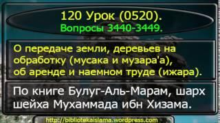 120 О передаче земли, деревьев на обработку, об аренде и наемном труде. (0520) 3440-3449