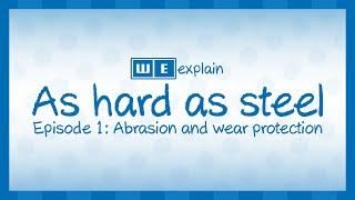 As hard as steel 1 | Abrasion and wear protection using epoxy resin systems | WE explain