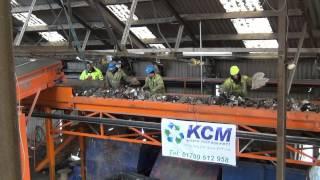 KCM Waste Management, Rotherham, new Doppstadt DF 307 rotaro RDF shredder