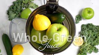  Low-Prep, One Load Green Juice | Kuvings AUTO10 Plus Hands-Free Slow Juicer