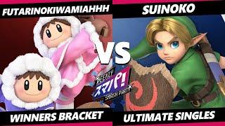 Sumapa 166 - FutarinoKiwamiAhhh! (Ice Climbers) Vs. Suinoko (Young Link) Smash Ultimate - SSBU