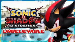 Sonic X Shadow Generations Trailer BROKE Me