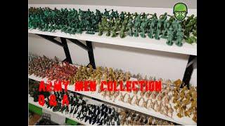 My toy soldiers collection room | answering Q & A