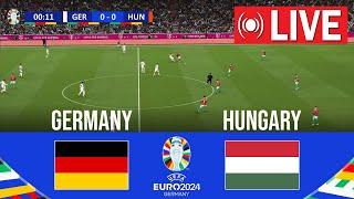  LIVE: Deutschland gegen Ungarn | UEFA Euro 2024 | Das komplette Spiel heute live!