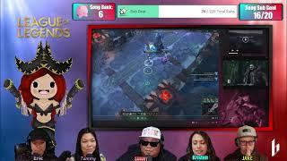 League of Legends with Sunny And The Black Pack!!!