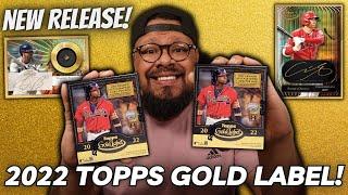 NEW RELEASE: 2022 Topps Gold Label Baseball Hobby Box! $120 Per Box! ONE GOLD FRAME AUTO PER BOX!