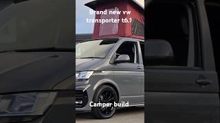 Vw transporter t6.1 camper build brand new #viralvideo #vanlife #campervanconversion #vw