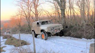 Raid Hivernal 4X4 2023 "Trip off road Aventures" Raid / Rando 4x4 France - Cantal/Lozère  4K