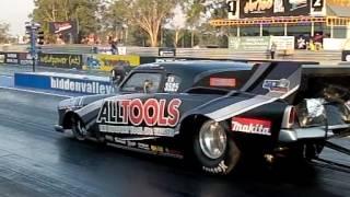 Scott Maclean of Maclean Racing - Top Doorslammer in slow motion