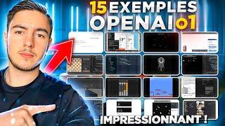 15 Exemples IMPRESSIONNANTS d'OpenAI o1 !