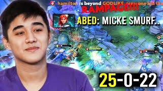 ABED "MICKE MODE" on his WINDRANGER - 25 KILLS 0 DEATHS?!