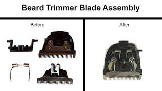 How to assemble the Blade Spring in Beard/Hair Trimmers || Brio Beardscape/Ceenwes Repair