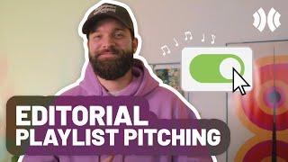 Editorial Playlist Pitching with iMusician