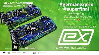 #worldex – Season 2 – Round 9 – #germanexprix and #superfinal – Live Show