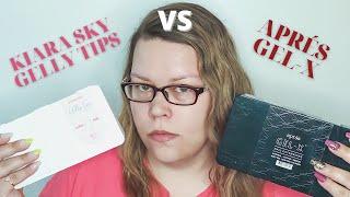 Kiara Sky Gelly Tips VS Aprés Gel-X | Comparing the 2