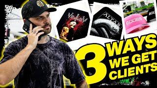 3 Ways That I Get Clients For My Print Shop