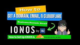 How to Get A Domain and Email with IONOS & Use Cloudflare Name Server