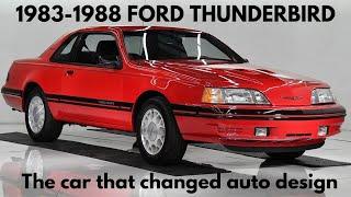 1983 – 1988 Ford Thunderbird The History, All the Models, & Features