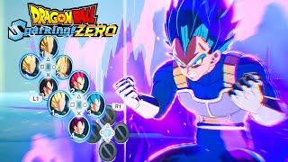 DRAGON BALL: Sparking! ZERO - All Vegeta Transformations In One Base - Ultra Ego (Mod)