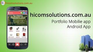 Portfolio android app source code for sale