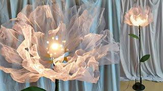 DIY Blooming Flower Stem  - Wedding Decoration - Large Paper Flower - 2023008