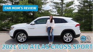 NEW DEMO TOUR 2021 Atlas Cross Sport SEL | CAR MOM TOUR