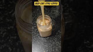 Easy cafe style coffee at home #cafecoffee #explore #coffee #coffeelover #coffeetime #morningcoffee