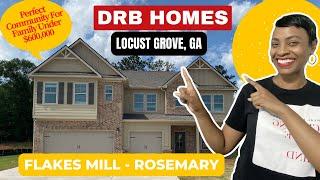 Living in Locust Grove | DRB Homes | Home Tour | Rosemary Plan | New Atlanta Homes