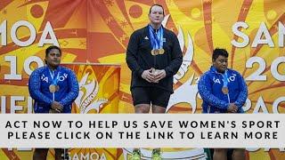 Help us fight to Save Women's Sport at: www.savewomenssport.com/our-fight