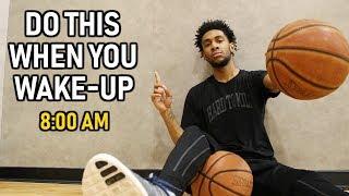 My Basketball Morning Routine! | Drive By Dunk Challenge REACTION!