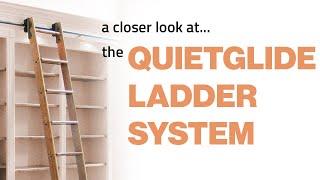 A Closer Look at our QuietGlide Ladder System | Rolling Library Ladders