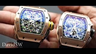 DavidSW - Heavy Hitters: Richard Mille RM11-03 and Richard Mille RM011 Felipe Massa.