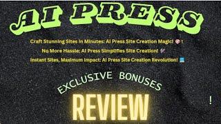  A IPress Review: Effortless Affiliate Site Creation at Your Fingertips! 