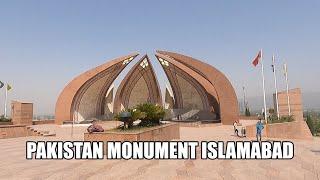 Visiting Pakistan Monument Islamabad