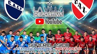 ATLÉTICO CARLOS PAZ 5 INDEPENDIENTE 0. FECHA 6 TORNEO CLAUSURA PRIMERA B LCF 2024.