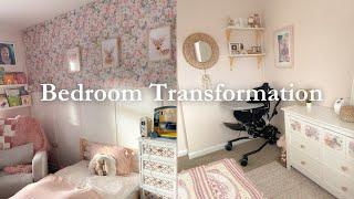 DIY LITTLE GIRL'S BEDROOM TRANSFORMATION | DIY Wall Panelling