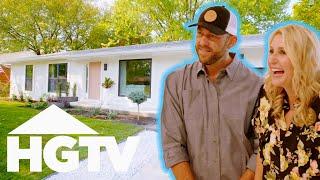 Dave & Jenny Build A Terrazzo Entrance For Their Friend's Boho-Chic Home | Fixer To Fabulous