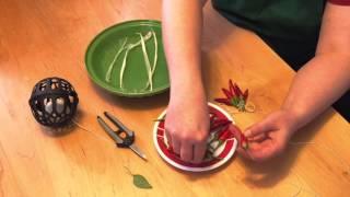 How to make Ristras