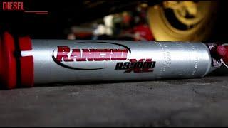 Toyota Hilux Rear Shock Absorber replacement /  Rancho RS9000XL. DIY with Diesel Tech / How To