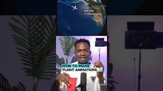 How to make flight animations ️ #viralvideo #techai #shorts #short #shortvideo #tech #ai #flight