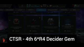 CTSR 4th 6*4 Champion was depending on a Paragon Loyalty Gem Mcoc - Marvel Contest Of Champions