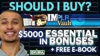 How To Make Money INSTANTLY Using PLR's  IM PLR Vault Review 