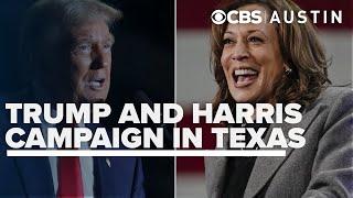 Harris, Trump visiting the Lone Star State Friday