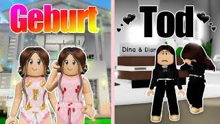 GEBURT bis TOD  von ZWILLINGEN  in BROOKHAVEN  Roblox Roleplay Story