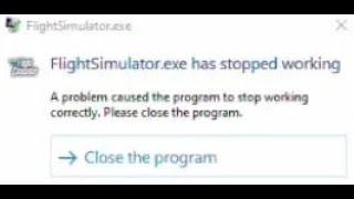 when your pc crashes on short final in flight simulator (watch til end) 