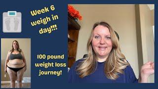 Starting a weight loss journey 2021, week 6 weigh in day.  Weight loss vlog 2021.