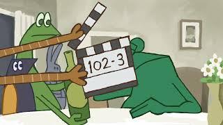 Drunk Orson Welles animated as a frog